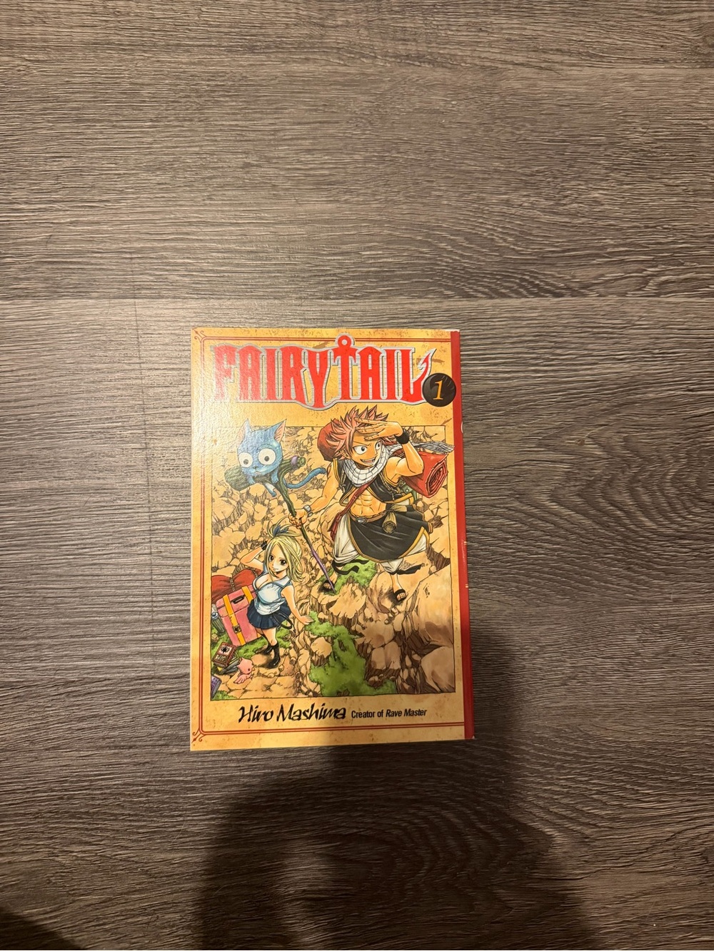 Fairy Tail Vol. 1 Manga - Yellow/Red Cover